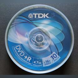 TDK DVD+R. Faro