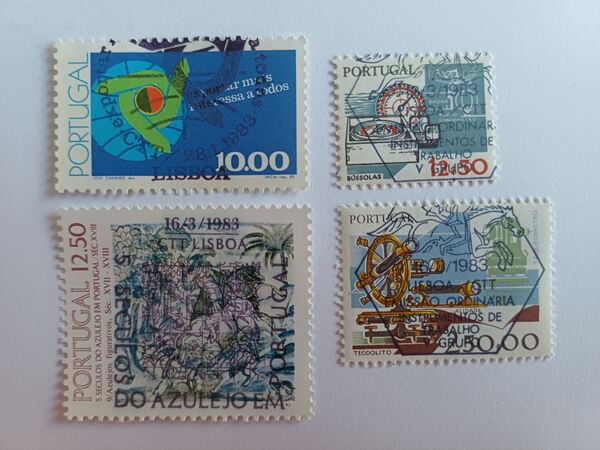 Portugal - Exportar mais interessa a todos, 1983. Selos