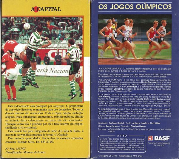 Cassetes VHS – Desporto e Automóvel. Filmes e DVDs