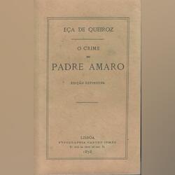 O Crime do Padre Amaro-Edição fac-simile de 1876. Livros. Matosinhos. Literatura nacional     Português Novo / Como novo Capa mole