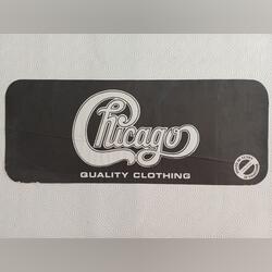 Autocolante Chicago grande formato, anos 80 . Outras Artes e Coleccionismo