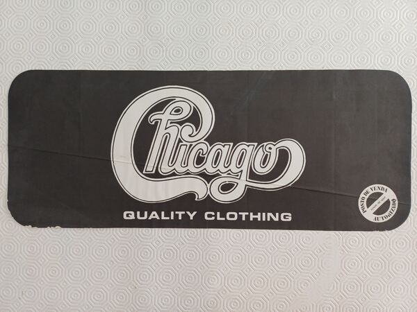 Autocolante Chicago grande formato, anos 80 . Outras Artes e Coleccionismo