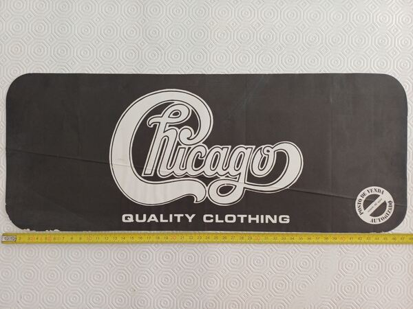 Autocolante Chicago grande formato, anos 80 . Outras Artes e Coleccionismo