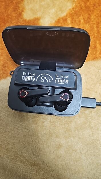 Auscultadores Bluetooth Sem Fios TWS - Modernos, C. Auscultadores