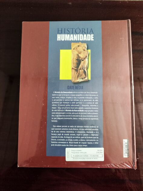 "História da Humanidade" em 10 volumes do Círculo . Livros