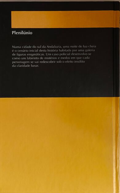 Plenilúnio - Antonio Muñoz Molina. Livros