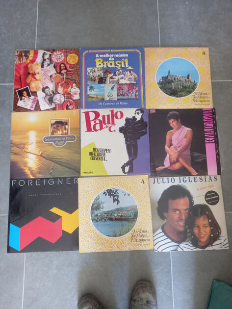 Lote 141 discos vinil. Vinil, CDs