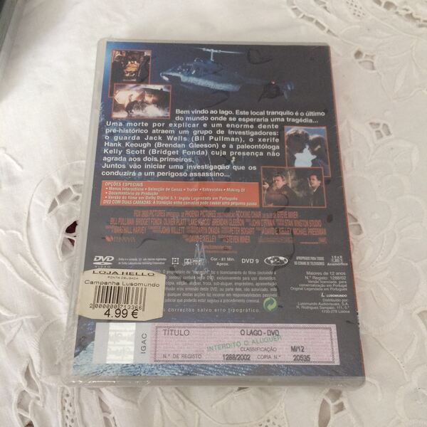 DVD O Lago.. Filmes e DVDs