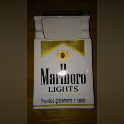Cinzeiro Vintage Marlboro Light, Novo, vintage. Outras Artes e Coleccionismo. Olivais