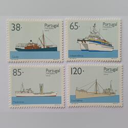 Portugal - Barcos da Madeira (2º grupo), 1992. Selos
