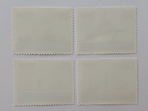 Portugal - Barcos da Madeira (2º grupo), 1992. Selos