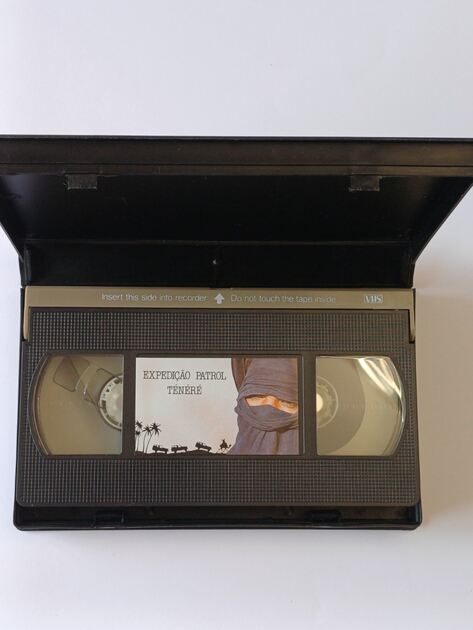 Cassete vídeo VHS – Expedição Patrol Ténéré . Filmes e DVDs
