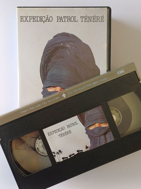 Cassete vídeo VHS – Expedição Patrol Ténéré . Filmes e DVDs