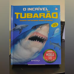 Livro “O incrível tubarão". Livros. Matosinhos.     