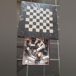 Jogo de Xadrez em mármore . Outros Arte e Decoração. Porto Cidade