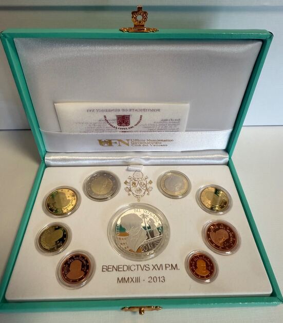Coleção de Moedas Serie divisional Proof. Moedas