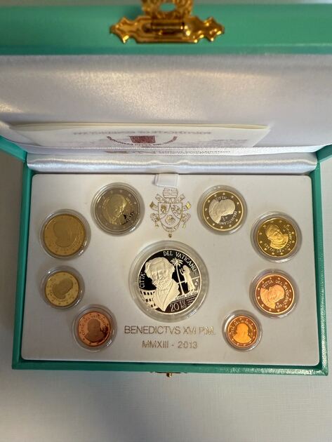 Coleção de Moedas Serie divisional Proof. Moedas