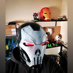 Capacete Ironman MK46 Punisher. Outros modelismo