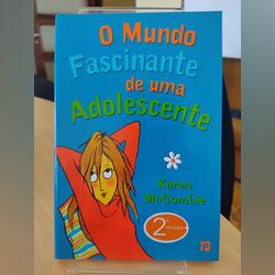 Livro “O mundo fascinante de uma adolescente”. Livros. Cinfães. Juvenil     Português Aceitável Capa mole