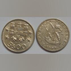 165-Moedas de 5$00, Cupro-Níquel do Ano 1963 a 198. Moedas. Oeiras.      Português