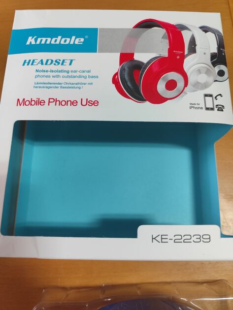 auscultadores modelo Kmdole KE-2239. Outros (Eletrónica)