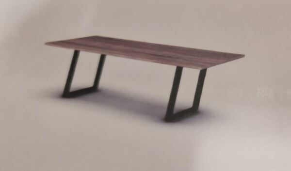 Mesa de Jantar cinza - Living Room Table gray. Mesas de Jantar