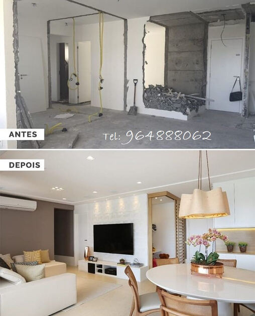 Remodelação de Apartamentos / Casas, desde 100€/m2. Casa e apartamentos para vender
