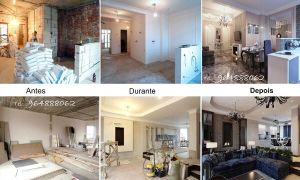 Remodelação de Apartamentos / Casas, desde 100€/m2. Casa e apartamentos para vender