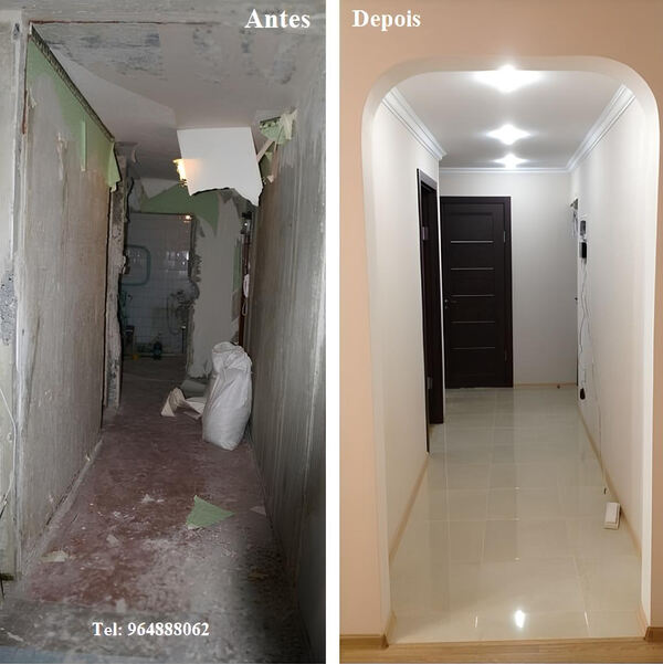 Remodelação de Apartamentos / Casas, desde 100€/m2. Casa e apartamentos para vender