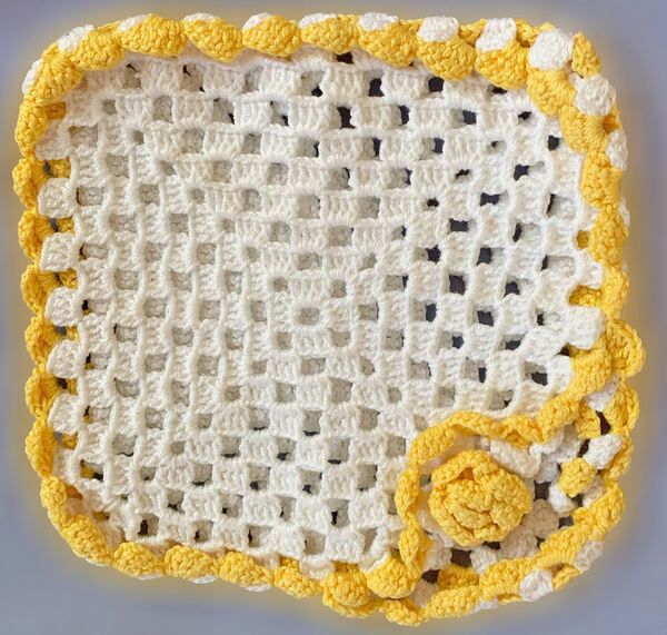 Porta-Guardanapos em Crochet, Novo/Único/Exclusivo. Artesanato