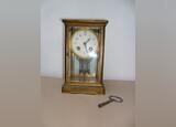Relógio século 19, pêndulo de mercúrio. Relógios. Espinho. De pêndulo De bronze    Novo / Como novo