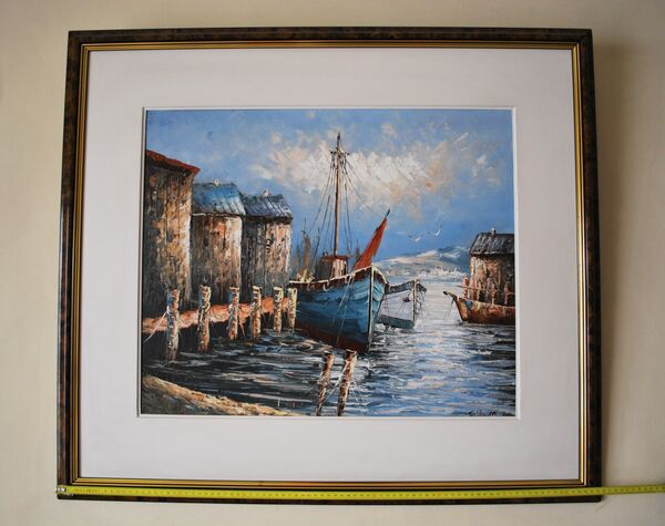 Quadro Gravura de M. Ribas Potau, 1943 . Quadros