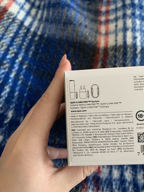 Iqos iluma one. Cigarro eletrônico