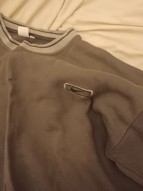 Camisola Nike cinza. Sweatshirts