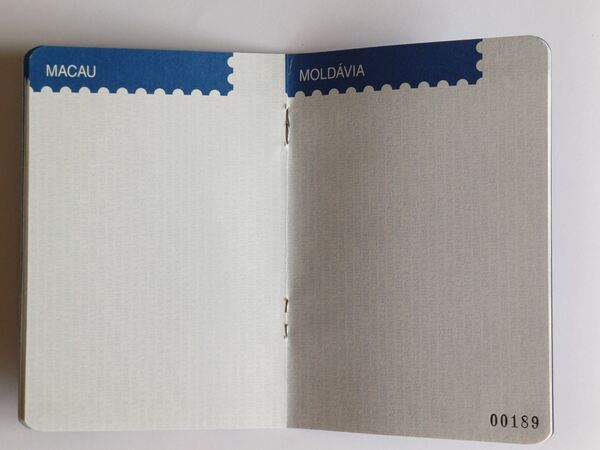 Passaporte filatélico Lubrapex 2003. Selos