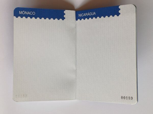 Passaporte filatélico Lubrapex 2003. Selos