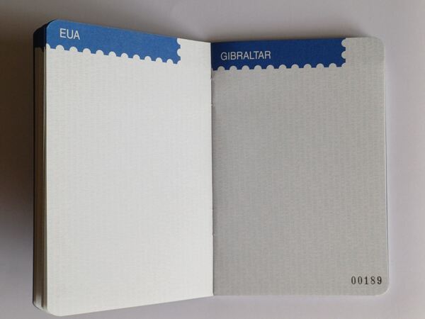 Passaporte filatélico Lubrapex 2003. Selos