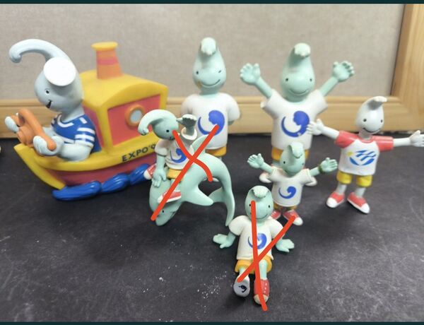 Boneco mascote Gil expo 98 (5ud). Esculturas
