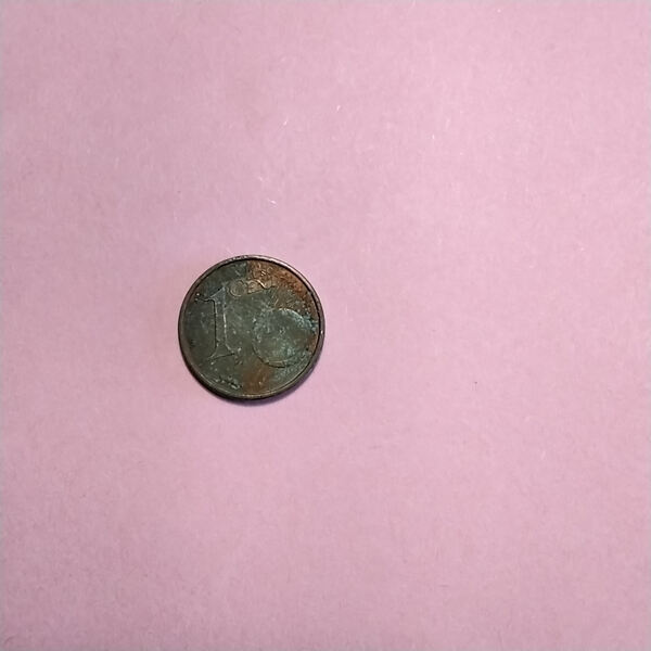 1cent euro Munze Italien 2002. Moedas