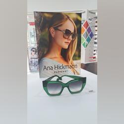 Oculos de Sol . Óculos de sol. Vila Real de Santo António. Ana Hickmann Protecção UV Cat eye Verde  Novo / Como novo Bebé