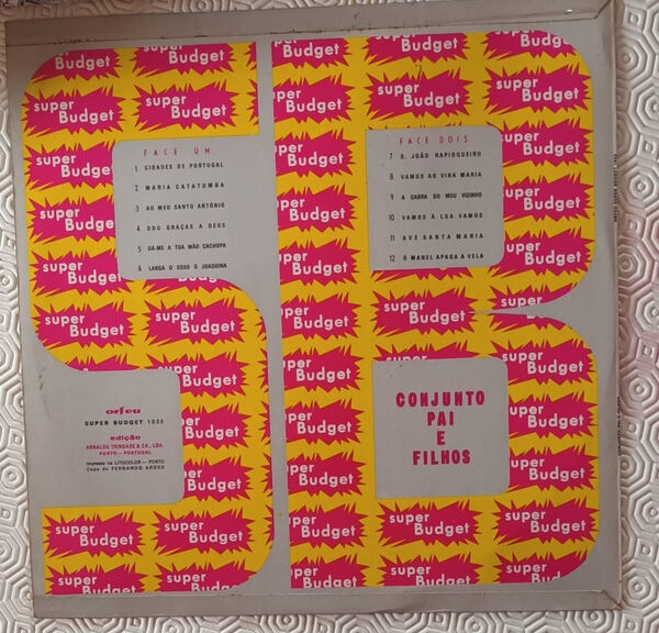 Disco Vinil Conjunto Pai e Filhos -Ave Santa Maria. Vinil, CDs