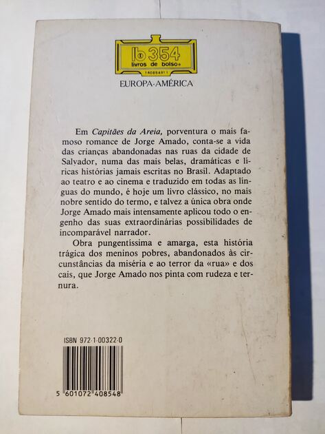 Capitães da Areia - Jorge Amado. Livros