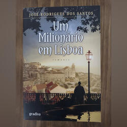 1ª edição - Um Milionário em Lisboa. Livros. Sintra. Best sellers Português    Muito bom Capa mole