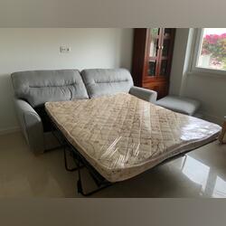 Sofa cama três lugares . Sofás e Poltronas. Sintra. 2 m 3 lugares De sala   Novo / Como novo Sofá cama Relax