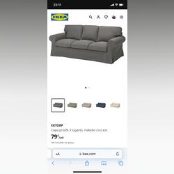 Capa sofá IKEA . Sofás e Poltronas