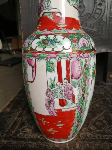 jarra antiga chinesa anos 80. Objetos de arte