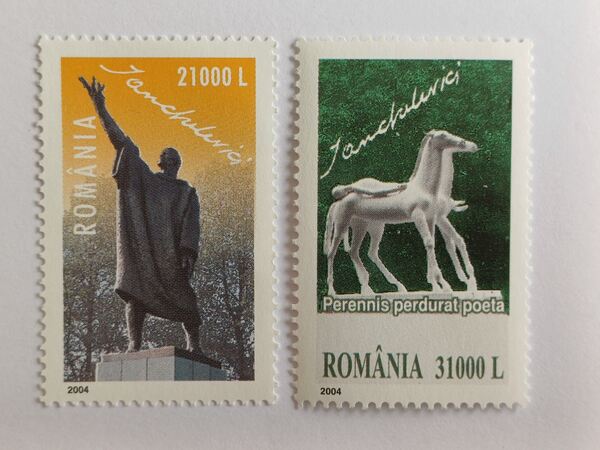 Emissão conjunta Bélgica-Roménia, Ianchelevici. Selos