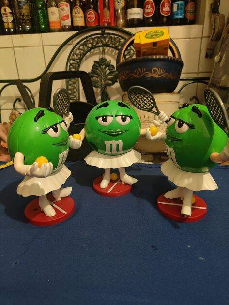 Dispensador M&M desporto vintage. Outras Artes e Coleccionismo