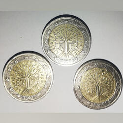 Moedas de 2€ . Moedas