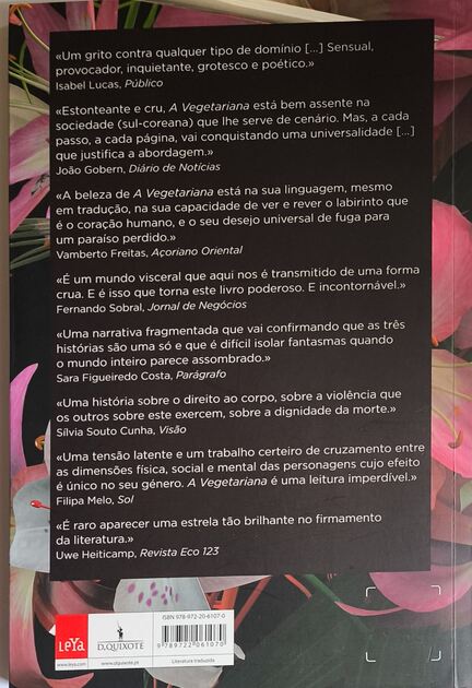 A Vegetariana - Han Kang. Livros